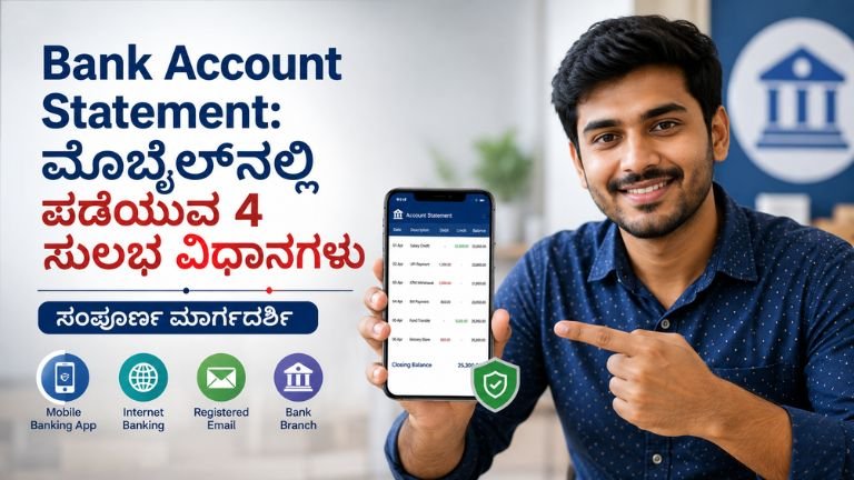 Bank Account Statement: ಬ್ಯಾಂಕ್ ಸ್ಟೇಟ್‌ಮೆಂಟ್ ಪಡೆಯುವುದು ಹೇಗೆ