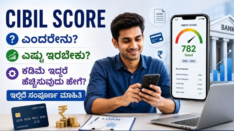 CIBIL Score ಎಂದರೇನು ಮತ್ತು ಉತ್ತಮ CIBIL Score ಪಡೆಯುವ ವಿಧಾನ