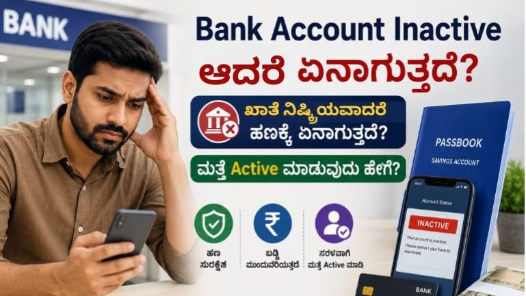 Bank Account inactive RBI ಅಧಿಕೃತ ಮಾರ್ಗದರ್ಶಿ 2026